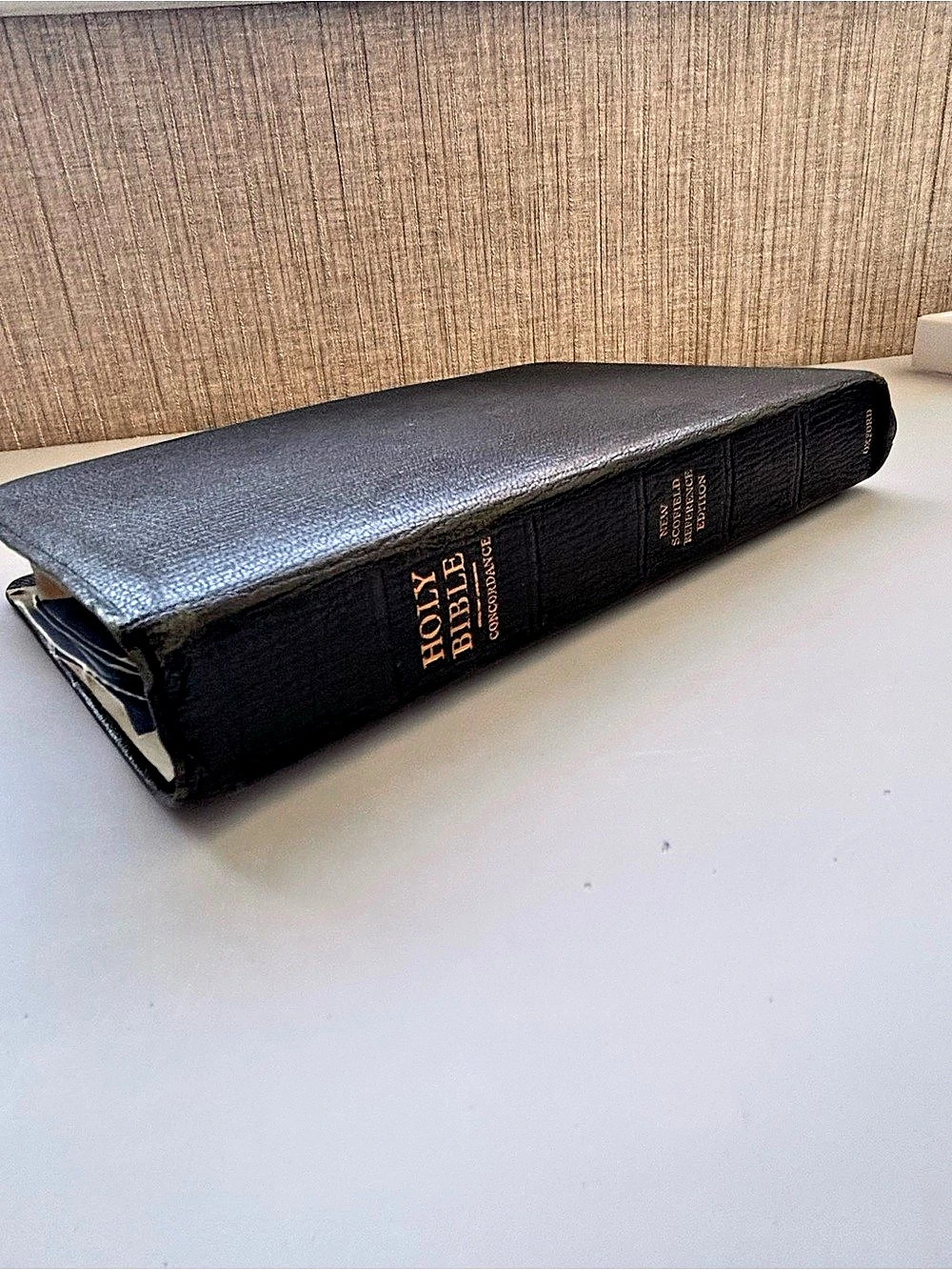 1967 Oxford University Press New Scofield Reference Edition Holy Bible leather